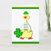 Irish Birthday Karte (Vorderseite)