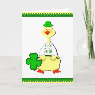 Irish Birthday Karte