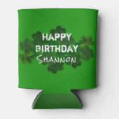 Irish Birthday Personalisiert Drink Coozie Dosenkühler (Vorderseite)