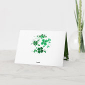 Irish Birthday Segen Inspiration Karte (Rückseite)