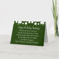 Irish Birthday Segen Inspiration