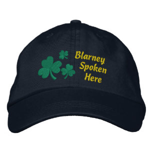 Irish Blarney Bestickte Baseballkappe