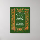 IRISH BLESSEN auf Leinwand (Vorderseite)