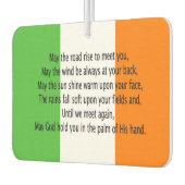 Irish Blessing Autolufterfrischer (Links)