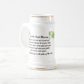 Irish Blessing Beer Tasse (Vorderseite Links)