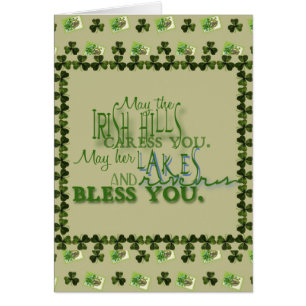 Irish Blessing Card
