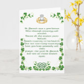 Irish Blessing Card aus Irland Option 8 Karte (Gelbe Blume)