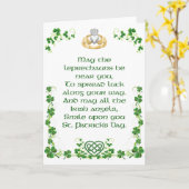 Irish Blessing Card from Ireland Option 6 Karte (Gelbe Blume)