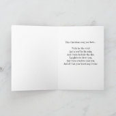 Irish Blessing Christmas Feiertagskarte (Innenseite)