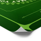 Irish Blessing | Dürfen Sie so lange leben, wie Si Poster (Ecke)