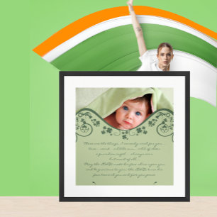 Irish Blessing - ein Wachoffizier immer in der Näh Poster