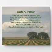 Irish Blessing Farmland Foto Fotoplatte (Vorderseite)