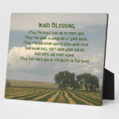 Irish Blessing Farmland Foto Fotoplatte (Seite)