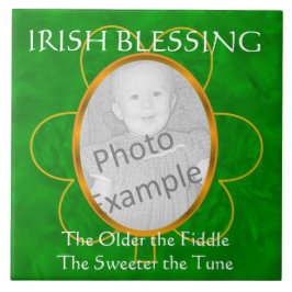 Irish Blessing - Foto Frame-the Olter the Fiddle Fliese