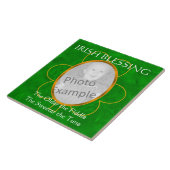 Irish Blessing - Foto Frame-the Olter the Fiddle Fliese (Seite)