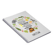 Irish Blessing für GODSON Dschungle Safari Animals Notizblock (Rechte Seite)