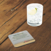 Irish Blessing Golden Wheat Fields Getränkeuntersetzer