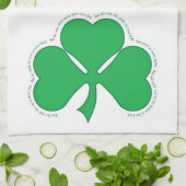 Irish Blessing Handtuch (Gefaltet)