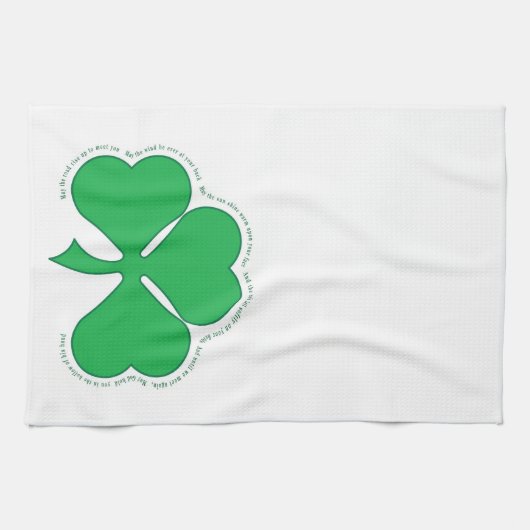 Irish Blessing Handtuch (Horizontal)