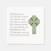 Irish Blessing II Serviette (Vorderseite)