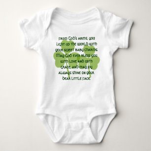 Irish Blessing joy scheint immer auf deinem lieben Baby Strampler