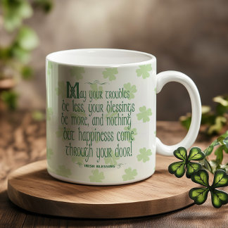 Irish Blessing Kaffeetasse