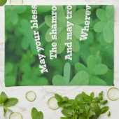 Irish Blessing Küchentuch (Gefaltet)