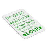 Irish Blessing-Magnet Magnet (Rechte Seite)