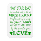 Irish Blessing-Magnet Magnet (Vertikal)