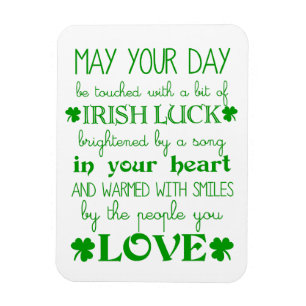 Irish Blessing-Magnet Magnet