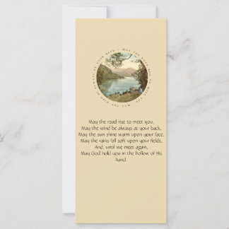 Irish Blessing mit Vintagem Lake in Irland