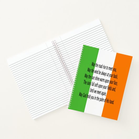 Irish Blessing Notizblock (Innenseite)