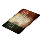 Irish Blessing on Distressed Flag Greeting Card Magnet (Linke Seite)