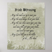 Irish Blessing Poster (Vorne)