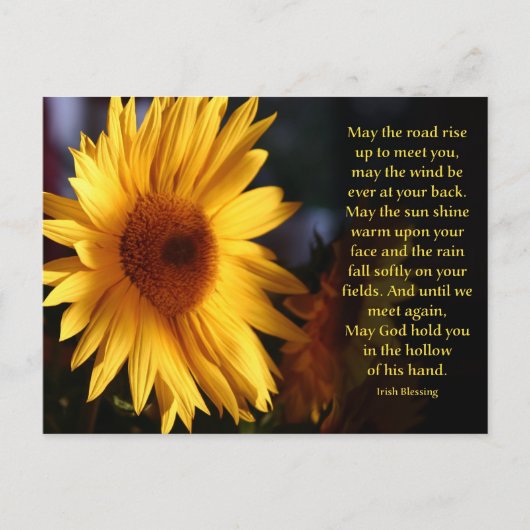 Irish Blessing Postkarte (Vorderseite)