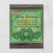 Irish Blessing Postkarte (Vorderseite)