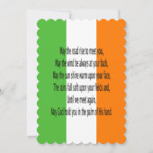 Irish Blessing Prayer Feiertagskarte (Vorderseite)