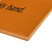 Irish Blessing Prayer Schneidebrett (Ecke)