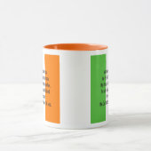 Irish Blessing Prayer Tasse (Zentrum)