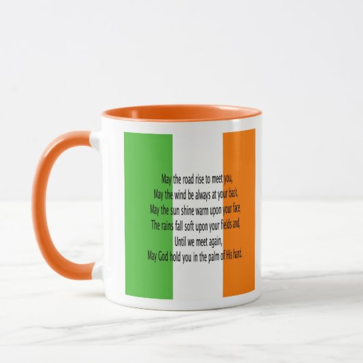 Irish Blessing Prayer Tasse (Links)