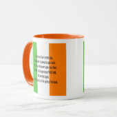 Irish Blessing Prayer Tasse (Vorderseite Links)