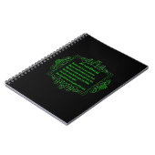 Irish Blessing Spiral Notebook Notizblock (Linke Seite)