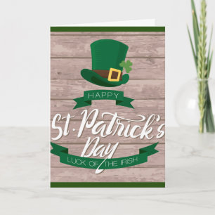 Irish Blessing St. Patrick's Day Greeting Card Karte