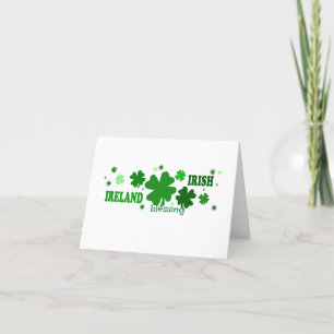 Irish Blessing St. Patrick's Day Karte