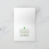 Irish Blessing St. Patrick's Day Karte (Innenseite)