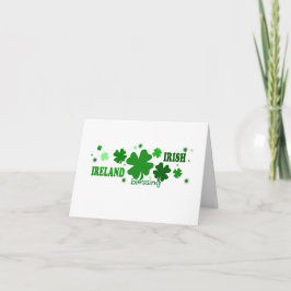 Irish Blessing St. Patrick's Day Karte