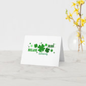 Irish Blessing St. Patrick's Day Karte (Gelbe Blume)