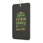 Irish Blessing St Patricks Day Leprechaun Rainbow Autolufterfrischer (Links)