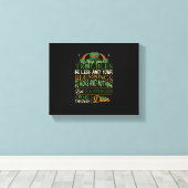Irish Blessing St Patricks Day Leprechaun Rainbow Leinwanddruck (Insitu (Holzboden))