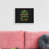 Irish Blessing St Patricks Day Leprechaun Rainbow Leinwanddruck (Insitu (Wohnzimmer))